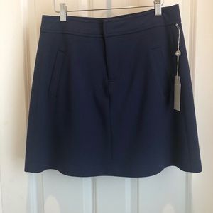 Pink Tartan Mini Skirt - Navy NWT size 8